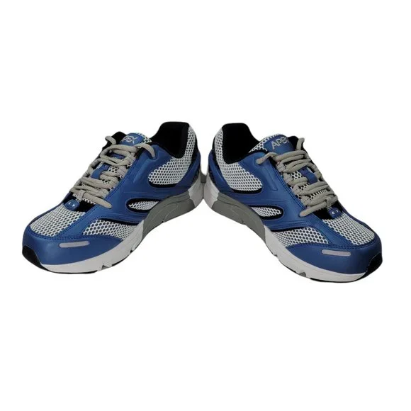 APEX mens Running Shoes V551 White/Blue ( Size US 8) - Picture 10 of 15